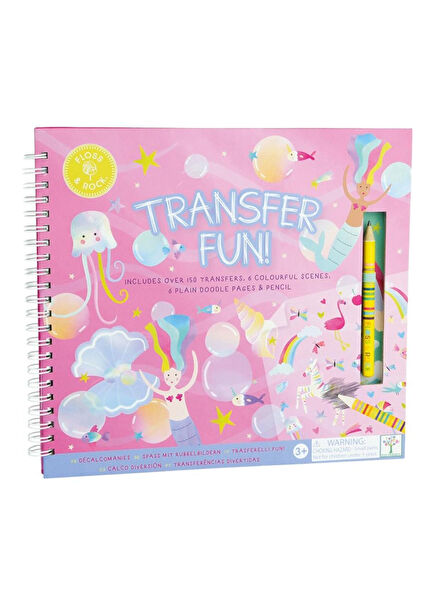 Transfer Fun Fantasy Kids Educational Activity Book