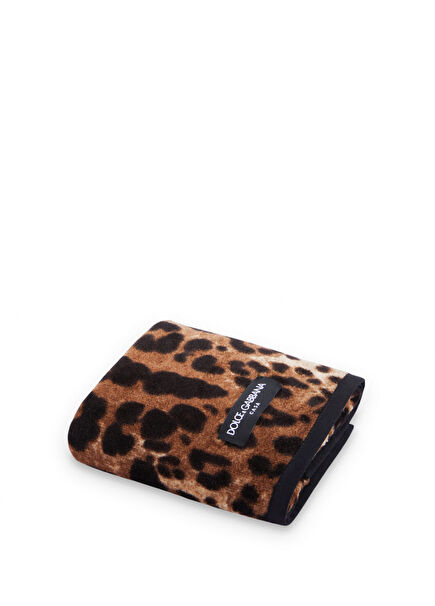 Leopar Desenli Havlu