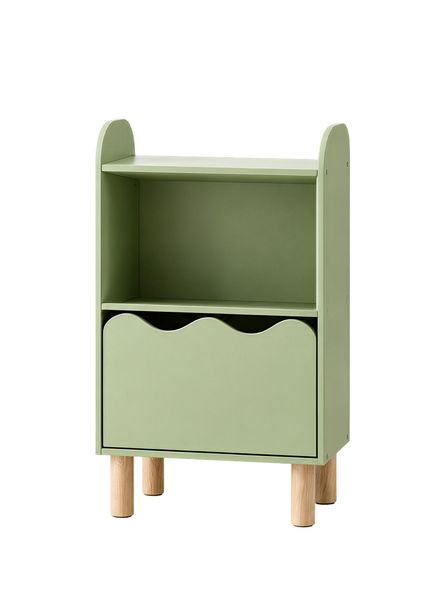 Nero Mint Green Single Door Children's Room Cabinet