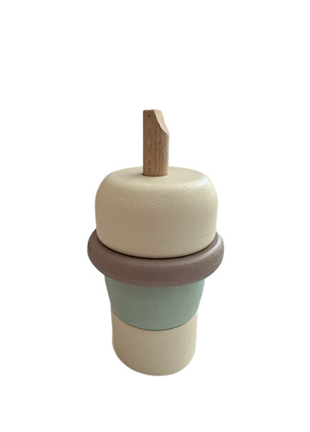 Mint Milkshake Wooden Toy