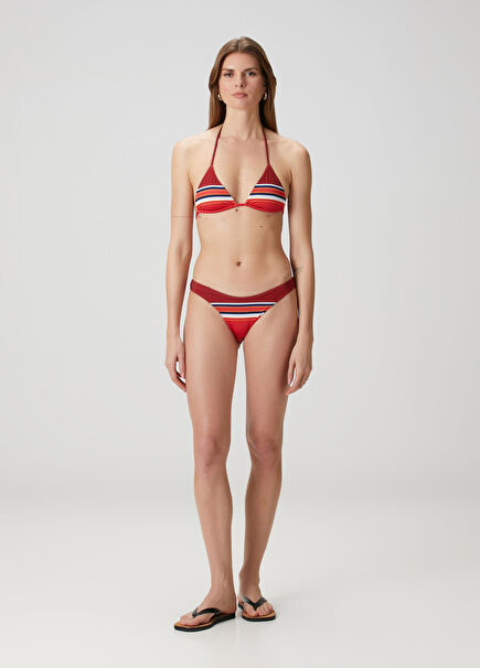 Dove Kırmızı Çizgili Bikini Altı