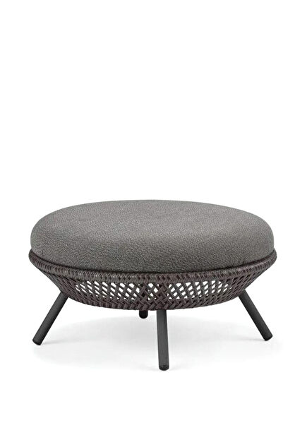 Ahnda Rattan Graphite Puf