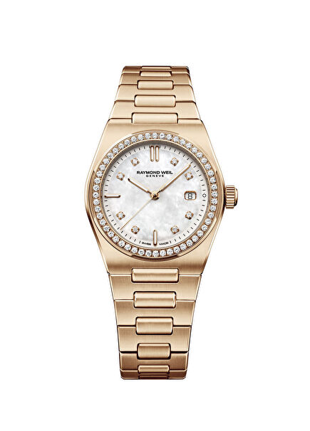 RW1250P5S97081 Pırlantalı Rose Gold Çelik Kadın Kol Saati