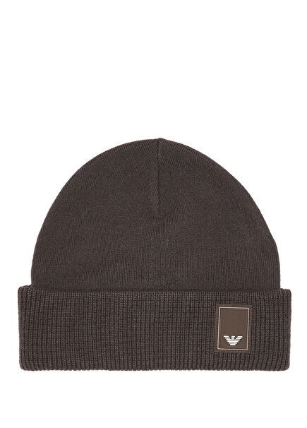 Koyu Gri Erkek Yün Bere