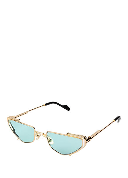 Twenties TW03 Gold-123 Altın Rengi Metal Unisex Güneş Gözlüğü