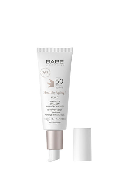 Healthy Aging Fluid Sunscreen SPF50 Anti-Aging Facial Sunscreen 40 ml