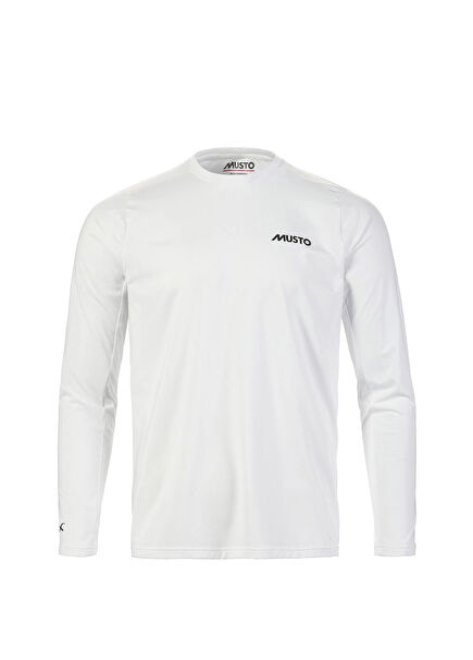 M Lpx Cooling Uv Ls White Long Sleeve Men's T-Shirt