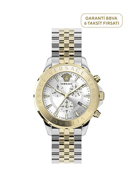 VRSCVEV601623 Metallic Grey Men's Wristwatch