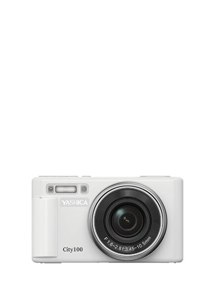 City 100 Beyaz Dijital Fotoğraf Makinesi