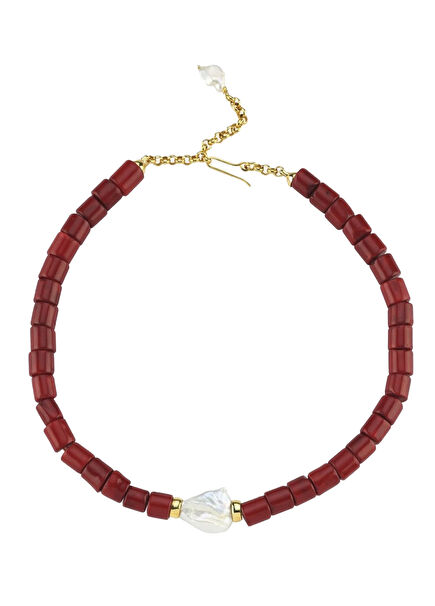 Harmonia Cylinder Women's Silver Necklace