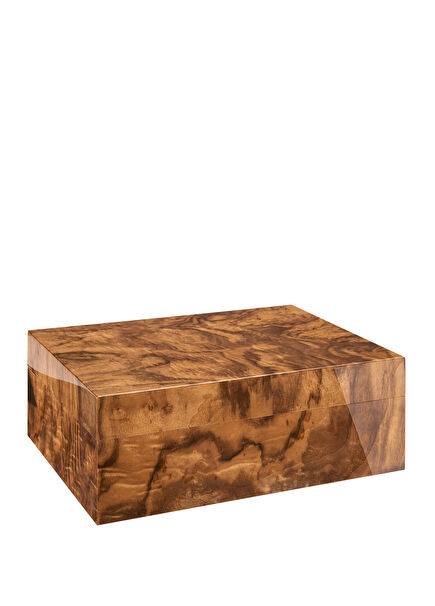 Italy Handmade Roma Collection Walnut 50's Humidor Puro Kutusu