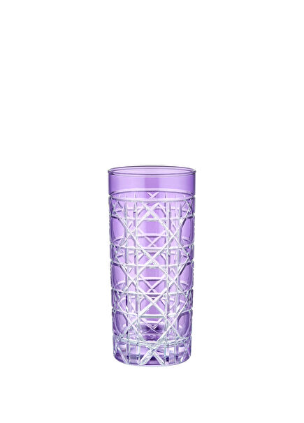 Gloria Purple Water Glass