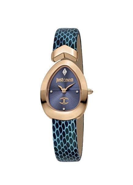 JC1L321L0055 Blue Leather Women's Watch