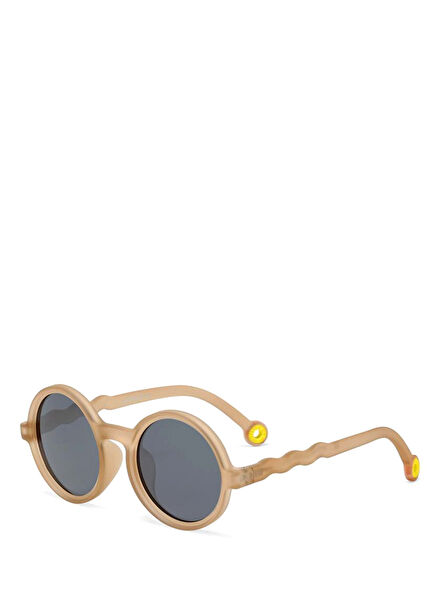 Olivio&Co Classic Round Children's Sunglasses - Sand Beige