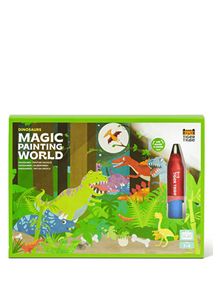 Dinosaur Figure Magic Coloring