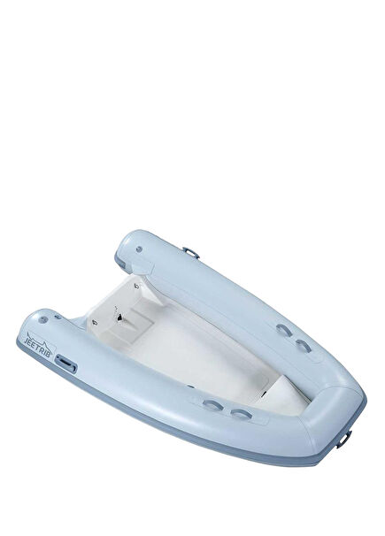 JR-F-295 Open Deck Grey Fiber Bottom Inflatable Boat