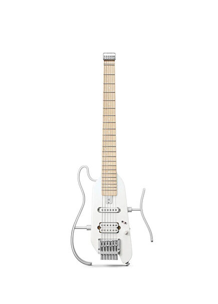 Hush-X Headless Traveller Beyaz Elektro Gitar