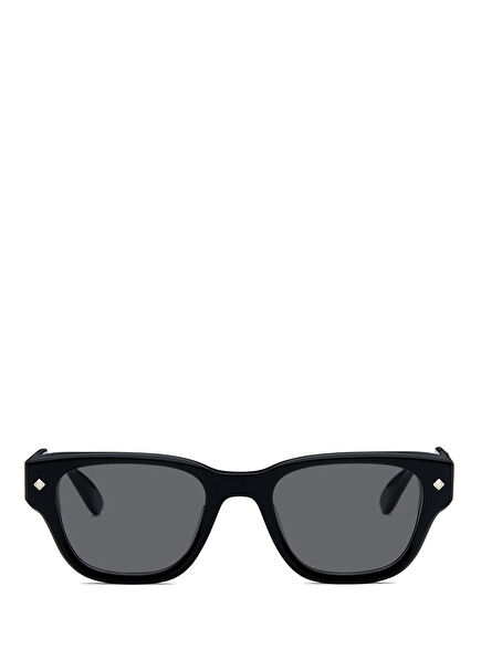 Minuit Moins Une Black & Smoke Siyah Asetat Unisex Güneş Gözlüğü