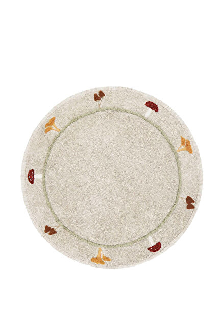 Chanterelle Round Rug 140x140 cm