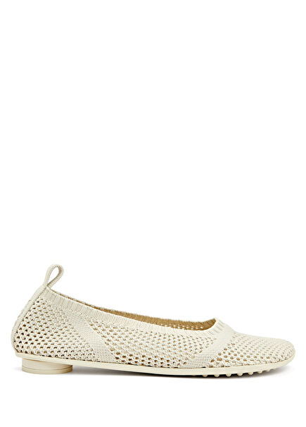 White Ballet Flats