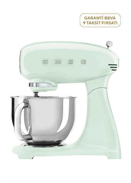 SMF03PGEU 50's Style Retro Pastel Yeşil Stand Mikser