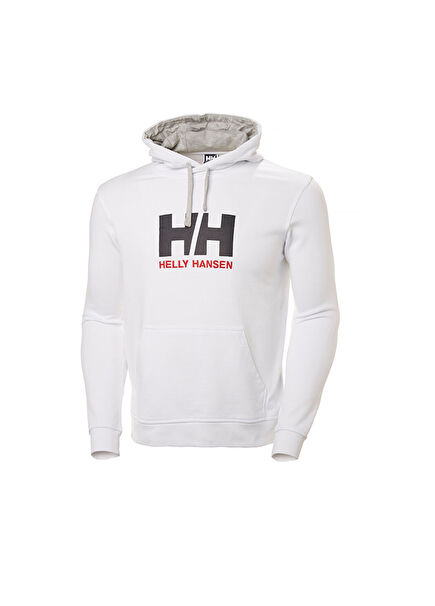 Logo Detailed Hooded Men's Hoodie