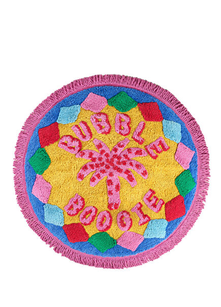 Punjab Colored Cotton Bath Mat 70 cm