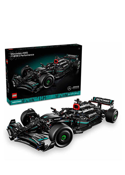 Technic Mercedes-AMG F1 W14 E Performance 1642 Parça 18+ Yaş Koleksiyonluk Yaratıcı Yarış Arabası Modeli Yapı Oyuncağı 42171