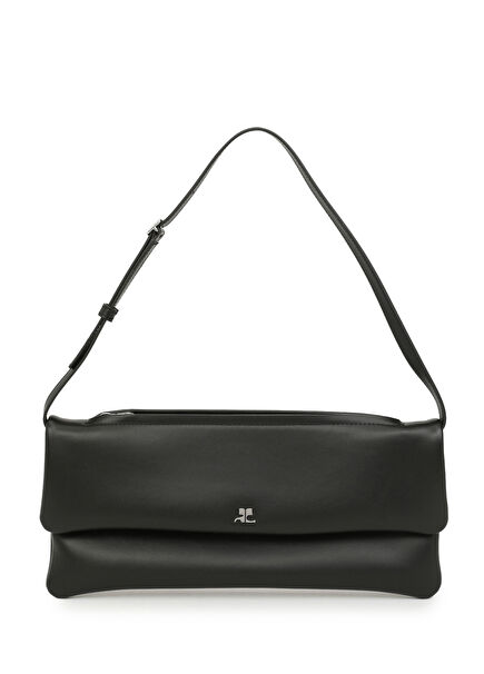 Cuff Black Women's Leather Bag