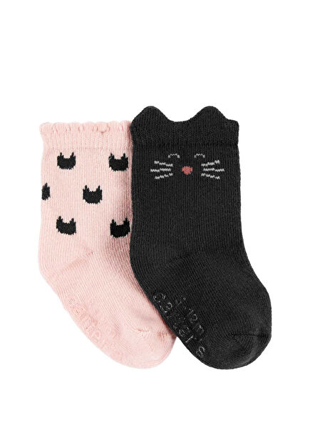 Halloween Baby Girl 2-Pack Stockings