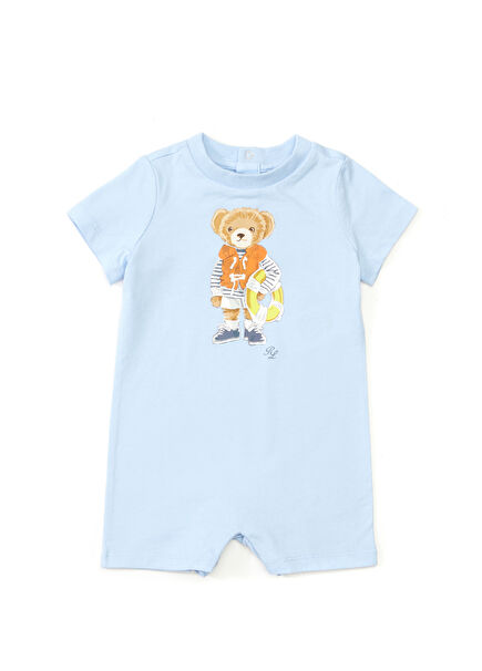 Blue Baby Romper