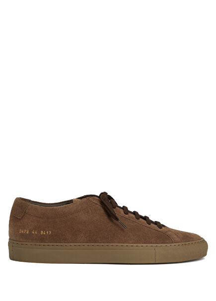 Brown Men's Leather Sneakers