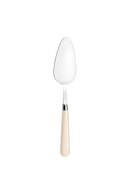 Helios Fildişi Bej Çelik Servis Spatulası