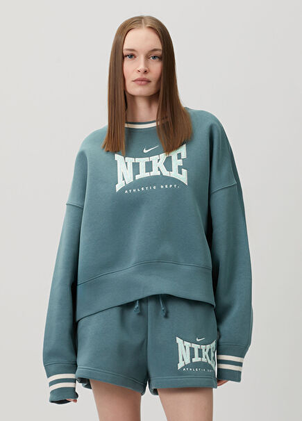Phoenix Fleece Yeşil Sweatshirt