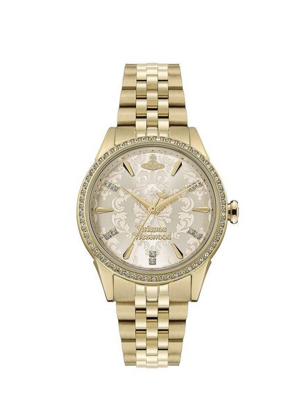 VV327LCPGD Gold Steel Women's Wristwatch