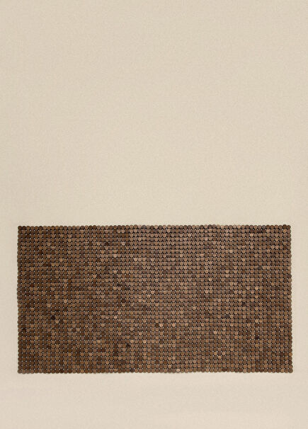 Gomez Wooden Mat 70x130 cm Natural