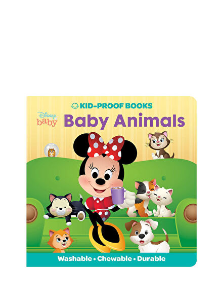 Disney Baby: Kid-Proof Books Baby Animals Children's Foreign Language Book