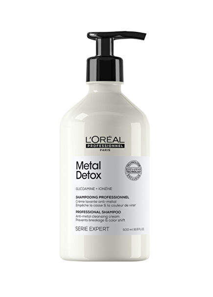 Paris Serie Expert Metal Detox Anti-Metal Clarifying Shampoo for Tinted and Lightener Treated Hair 500 ml