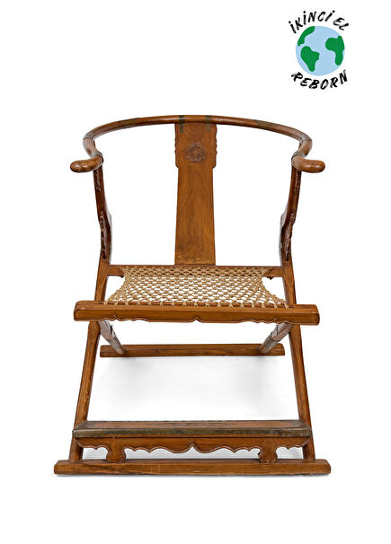 Uzak Doğu Katlanabilir 2 Kahverengi Ceviz Sandalye