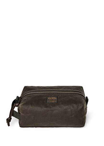 Khaki Shaving Bag
