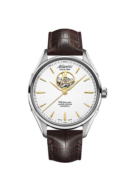 Worldmaster Open Heart Limited Edition 52780.41.21G Brown Leather Men's Watch