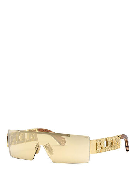 Spp032S Gold Color Acetate Unisex Sunglasses