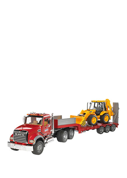 Mack Granite Jcb Carrying Truck