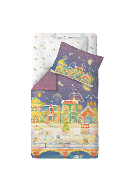 Little Wonderland Organik Pamuk Saten Bebek Çocuk Nevresim Takımı 100 x 150 cm