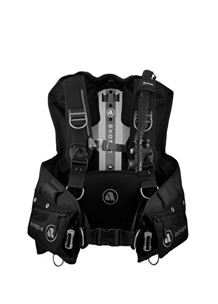 Exotec-S BCD Siyah Gri Seviye Yeleği 