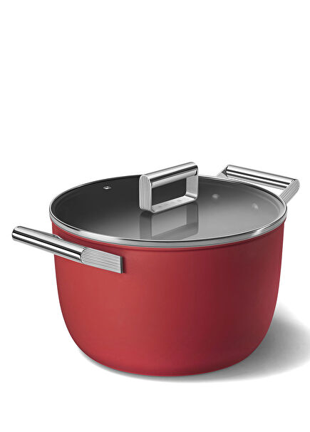 50's Style Red 26 cm Pot