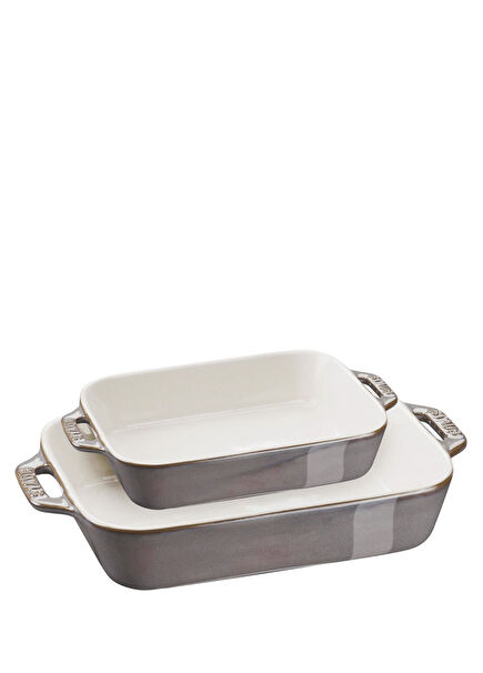Multi-Colored 2-Piece Oven Dish