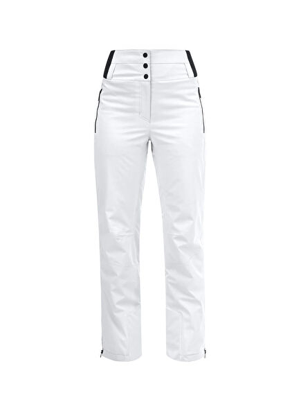 Emerald Beyaz Kadın Kayak Pantolonu