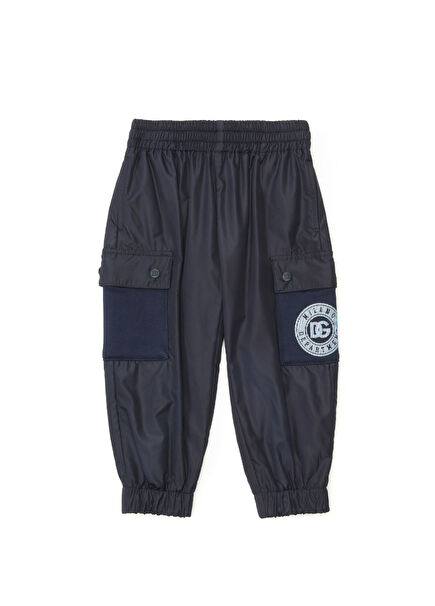 Lacivert Erkek Çocuk Kargo Eşofman Altı