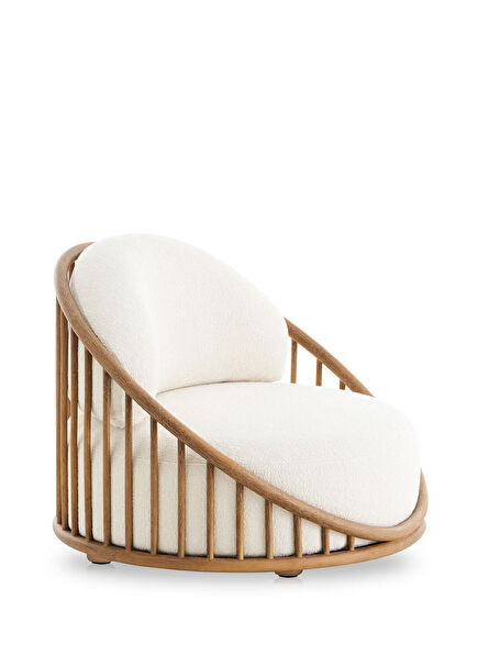 Liana Natural Wood Armchair